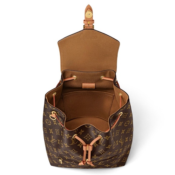 BRAND NEW Louis Vuitton Montsouris PM Monogram Canvas Leather Backpack Bag - Picture 2 of 4